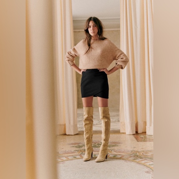 Sezane Skirt Calvi Black xs - Picture 2 of 8